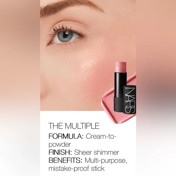 NARS Afterglow liquid, Powder & Multipurpose Blush stick set in Dolce Vida NIB - Picture 13 of 14